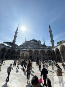 Visite de la mosquée bleue à Istanbul